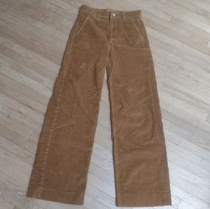 Everlane Size 0 wide leg cords